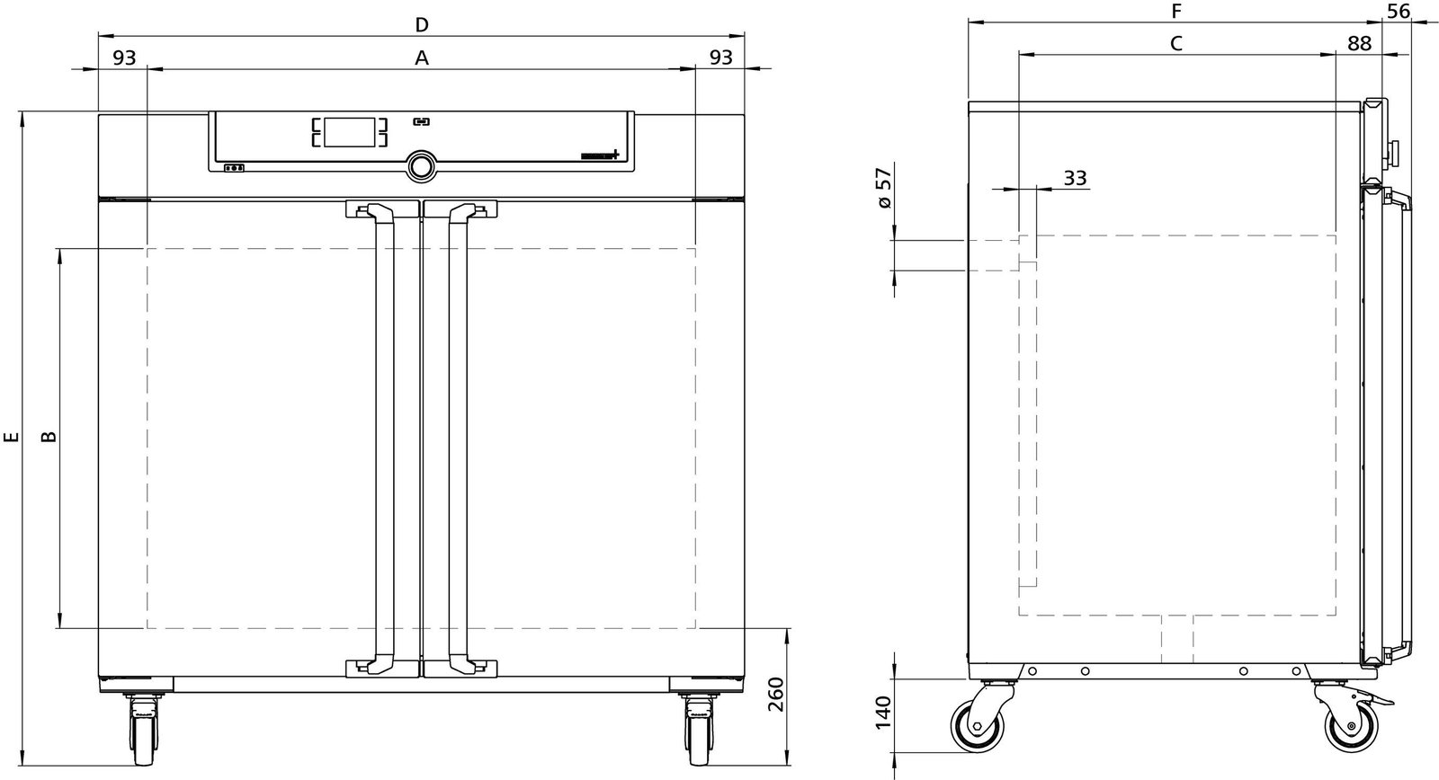Heating oven UF450 image 3