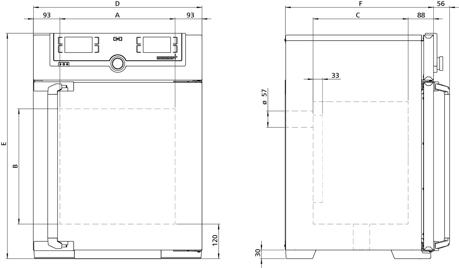 Heating oven UF55 image 3