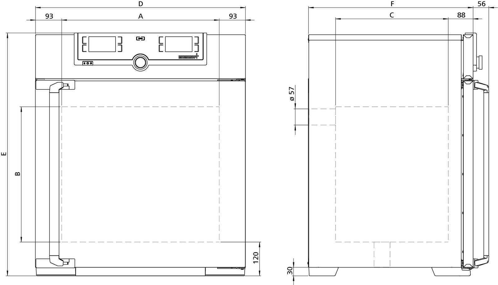 Heating oven UN110 image 3