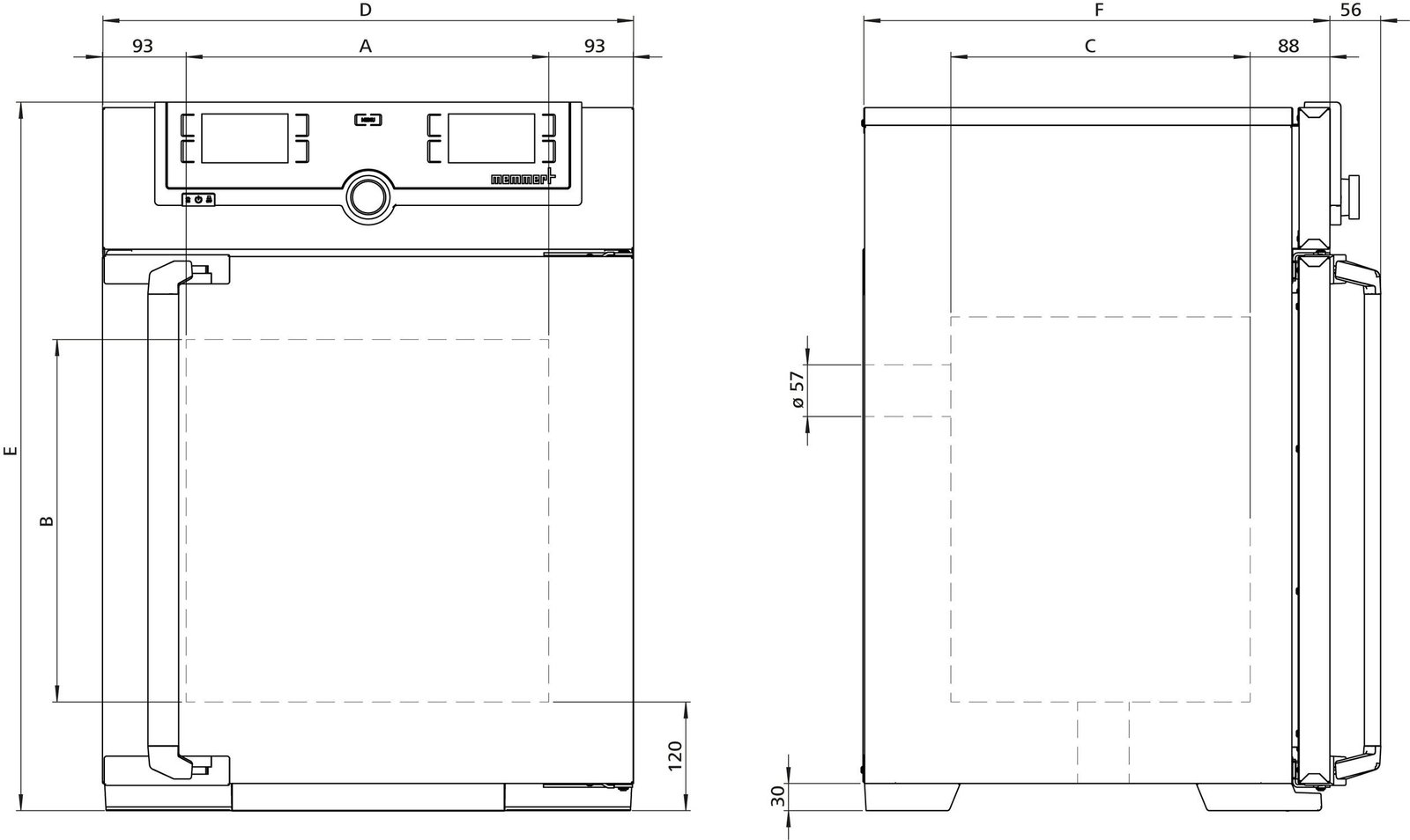 Heating oven UN55 image 3
