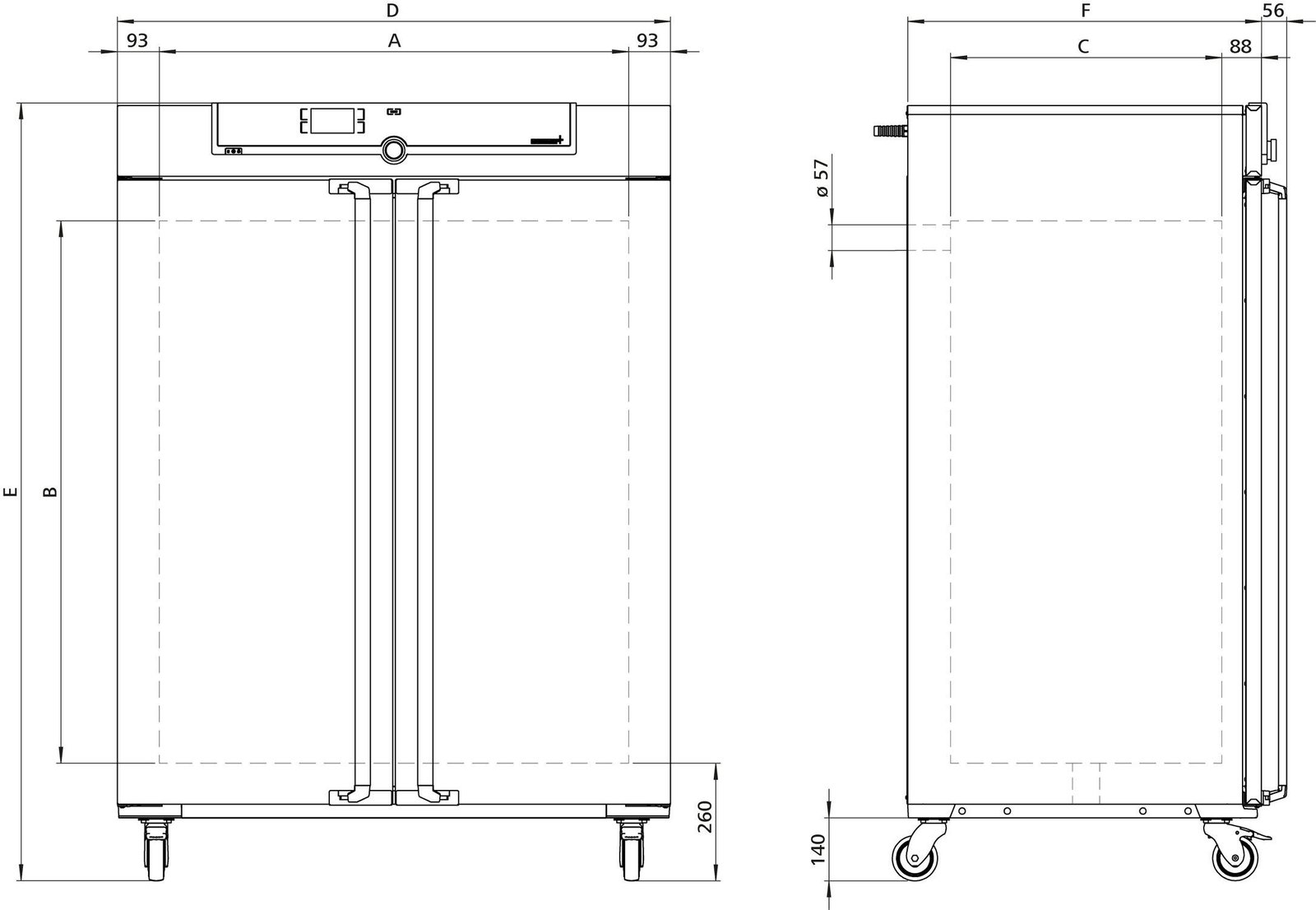 Heating oven UN750 image 3