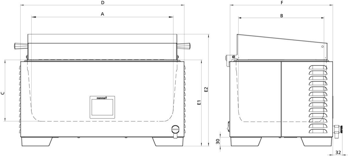 Heating water bath WTB24 image 3