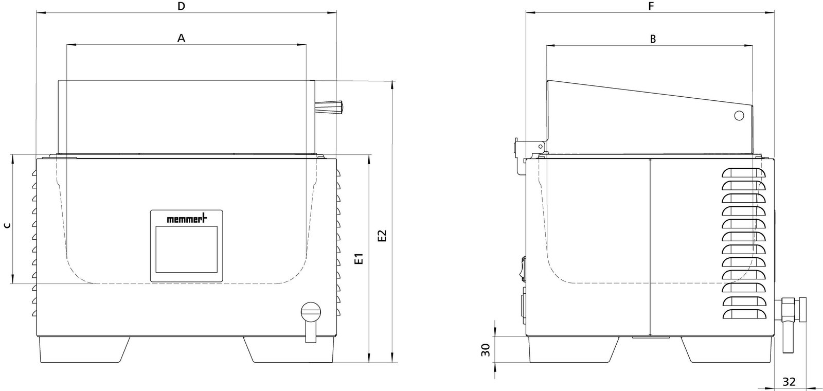 Heating water bath WTB6 image 3