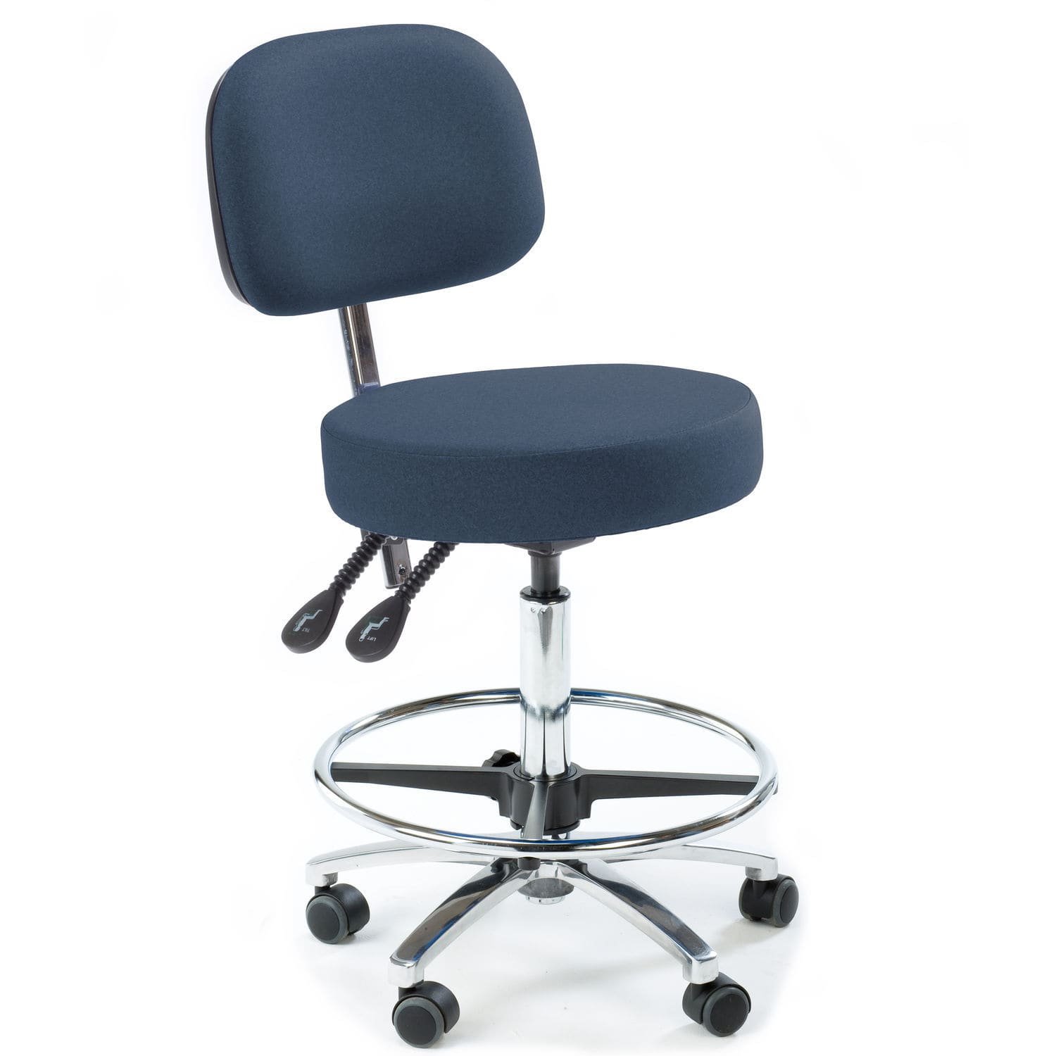 Height-adjustable doctor's chair MC6178 alternate view image 2