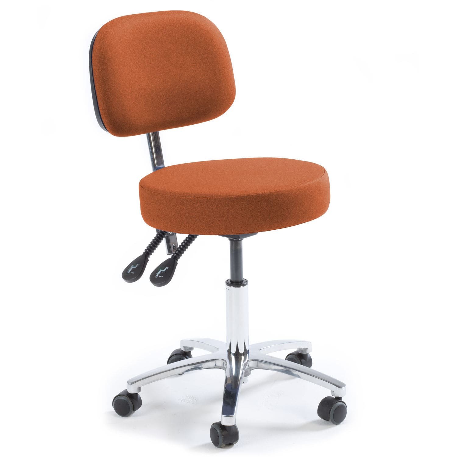 Height-adjustable doctor's chair MC6178