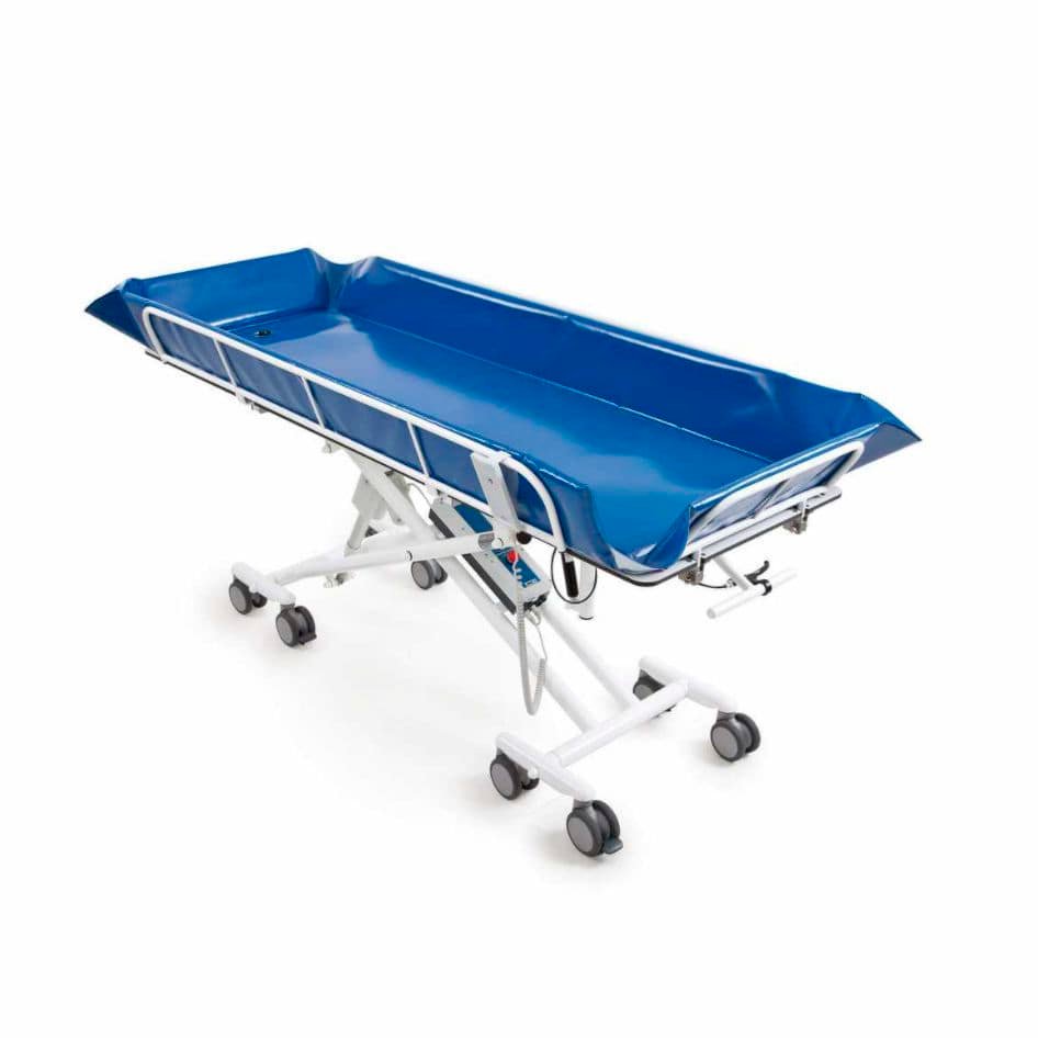Height-adjustable shower trolley SINA Comfort