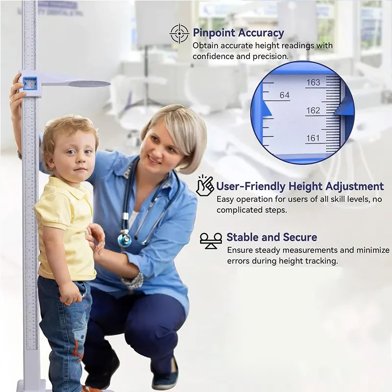 Height Measuring Stand for Adults and Children, Stadiometer image 3