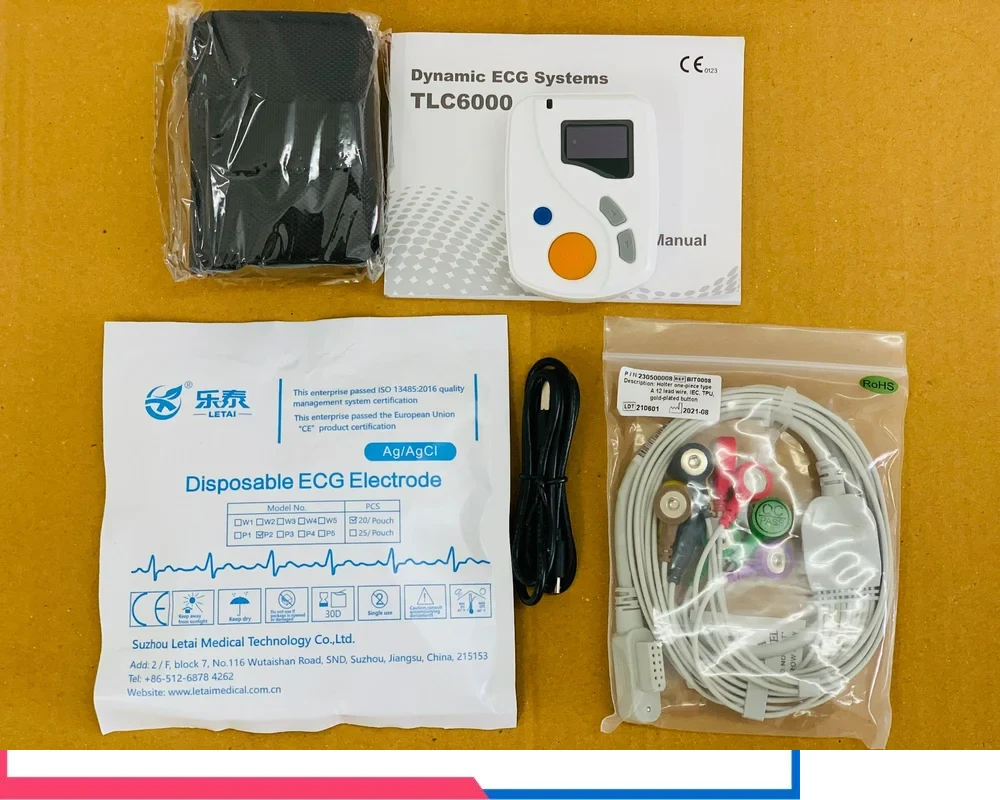 Holter ECG System (12 Lead) Contec TLC 6000 image 4