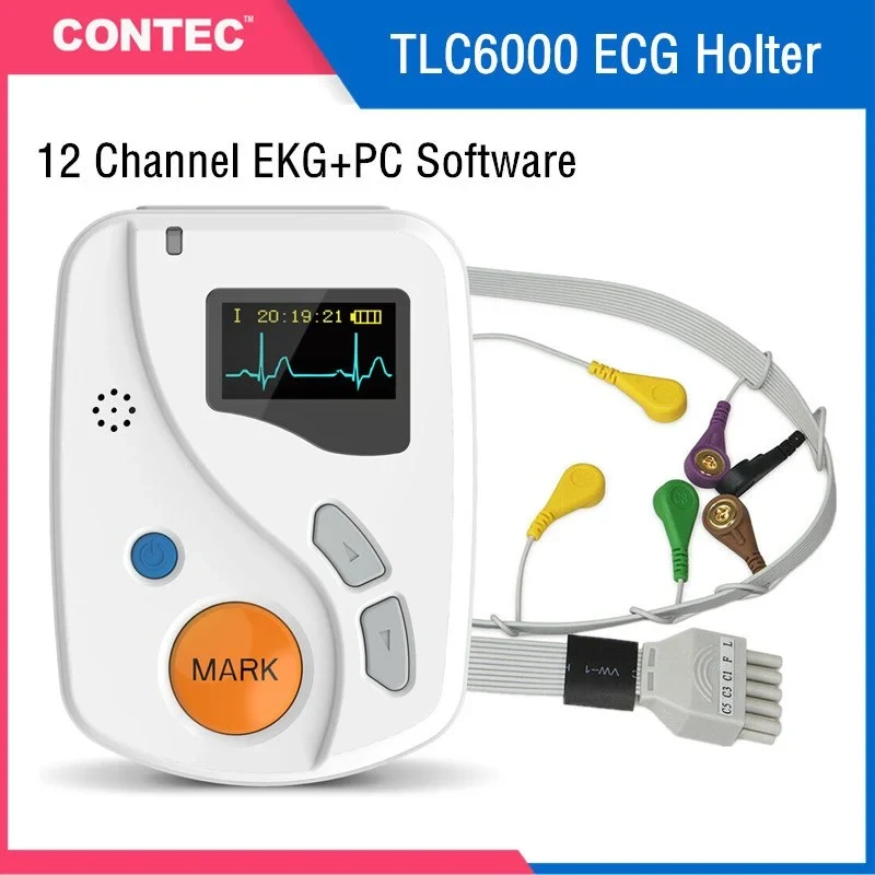 Holter ECG System (12 Lead) Contec TLC 6000 image 5