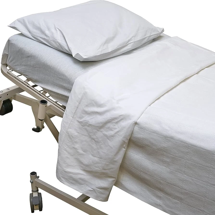 Hospital Bed Sheet With Pillow Cover alternate view image 2
