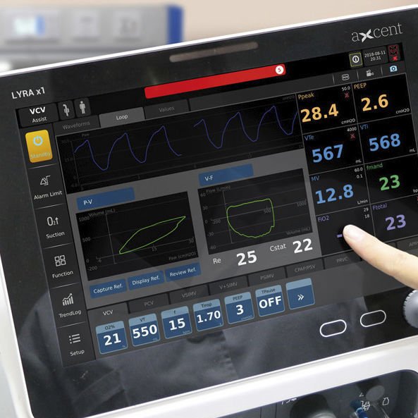 Intensive care ventilator LYRA x1 image 10