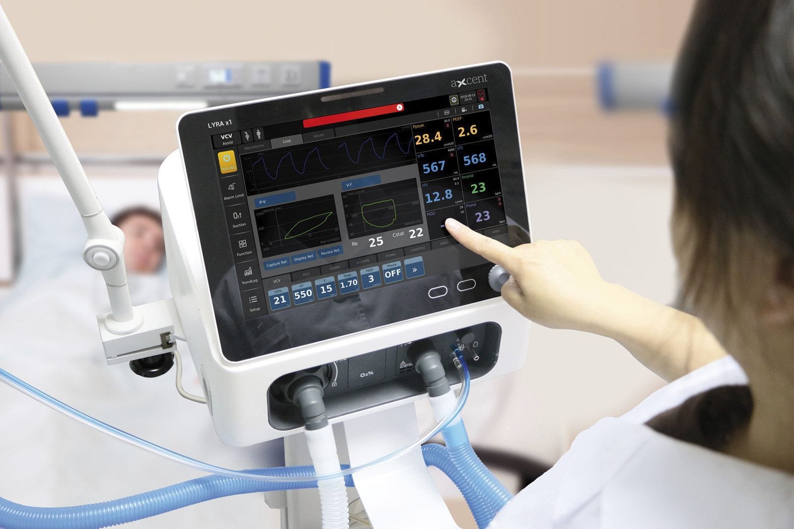 Intensive care ventilator LYRA x1 image 8