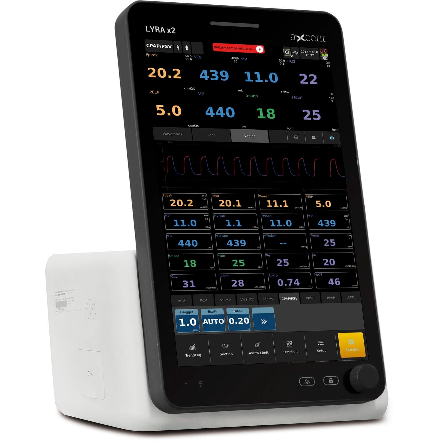 Intensive care ventilator LYRA x2 image 2