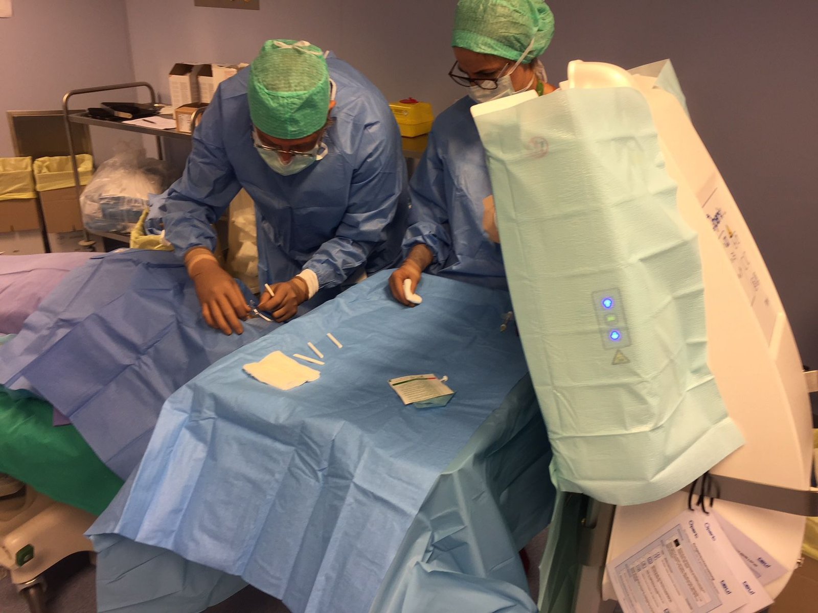 Intravitreal injection laminar flow module TOUL Operio image 5