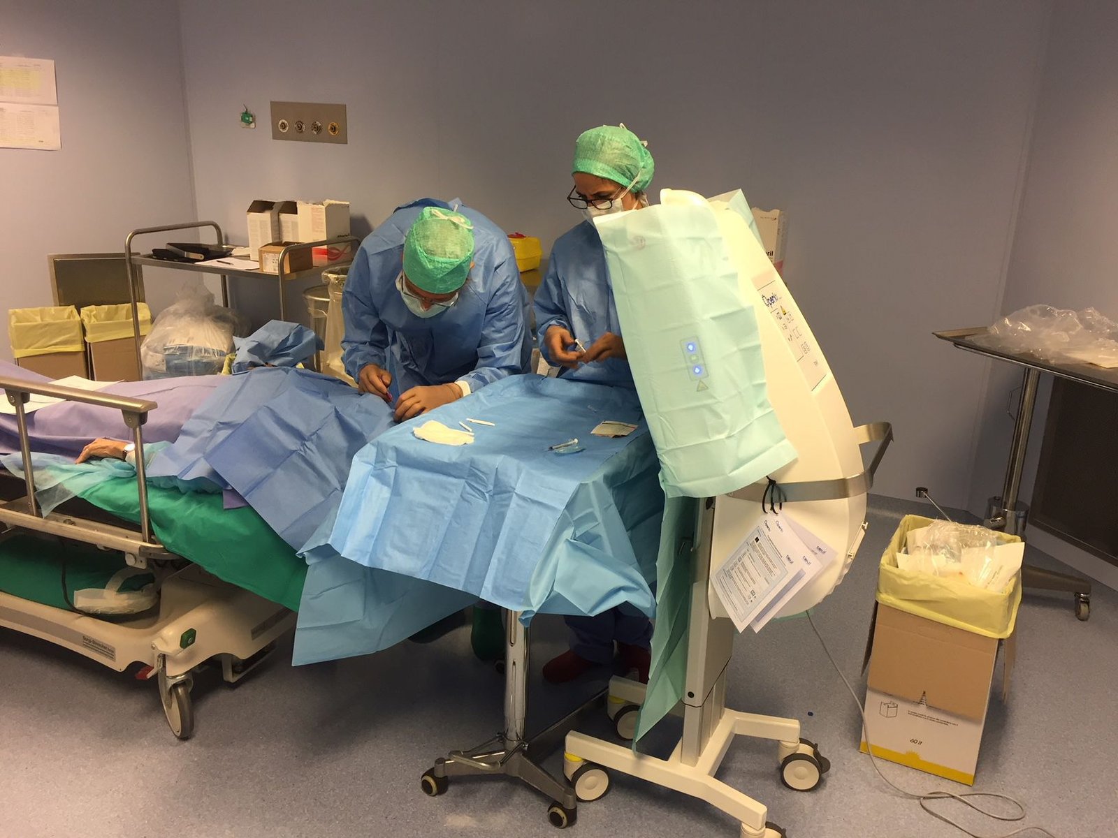Intravitreal injection laminar flow module TOUL Operio image 7