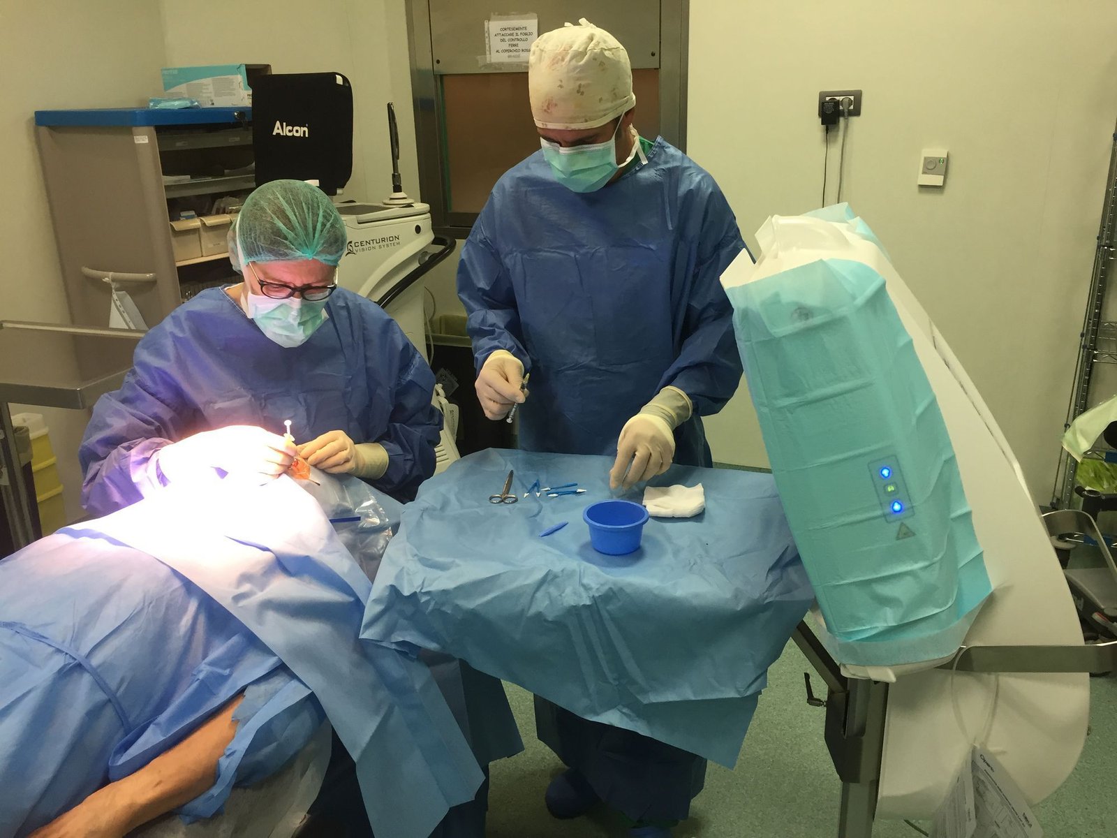 Intravitreal injection laminar flow module TOUL Operio image 9