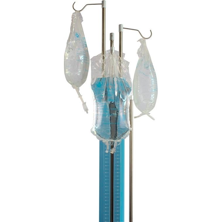 IV stand on casters alternate view image 2