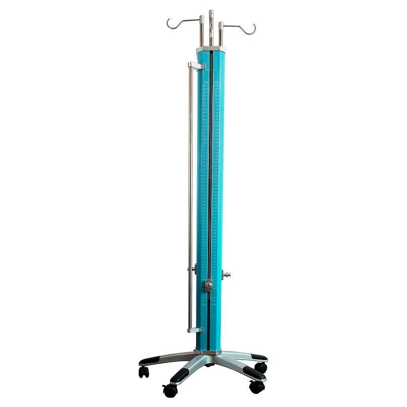 IV stand on casters