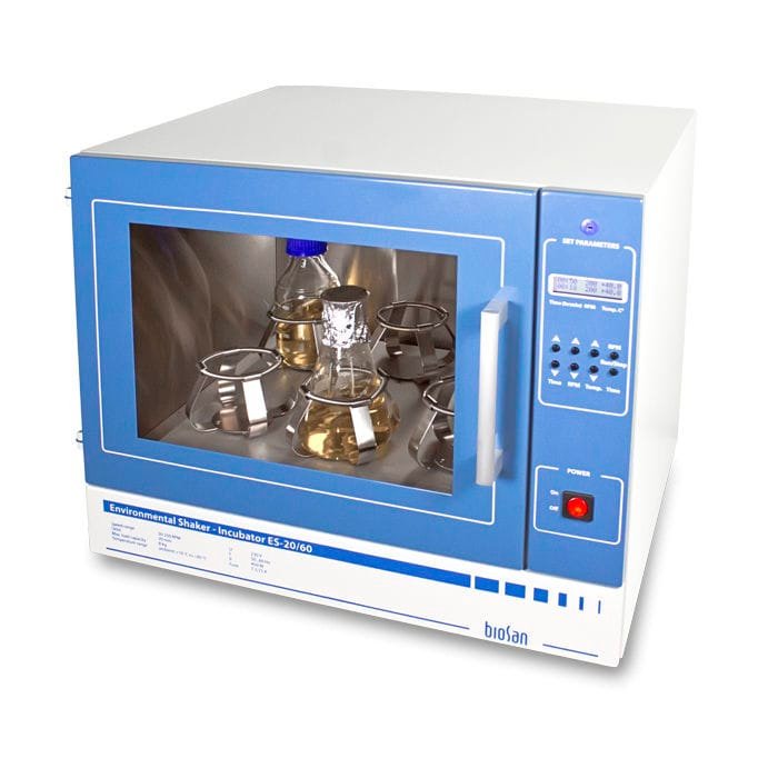 Laboratory shaker with incubator ES-20/60