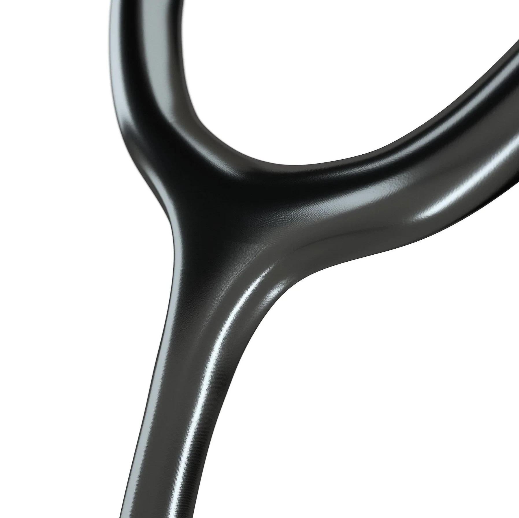 MD ONE® ADULT STETHOSCOPE - BLACK image 3