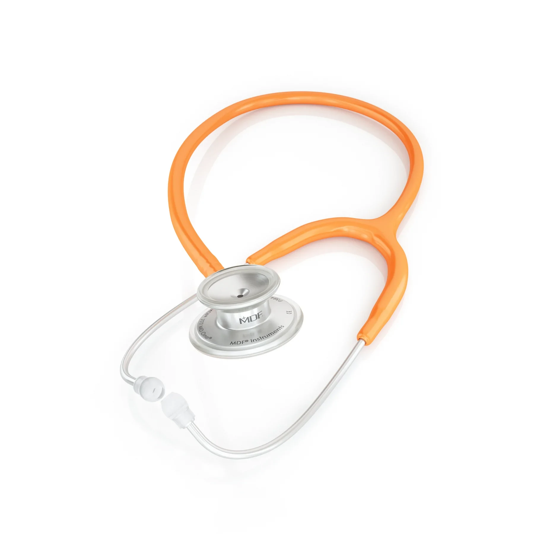 MD ONE® ADULT STETHOSCOPE - ORANGE alternate view image 2