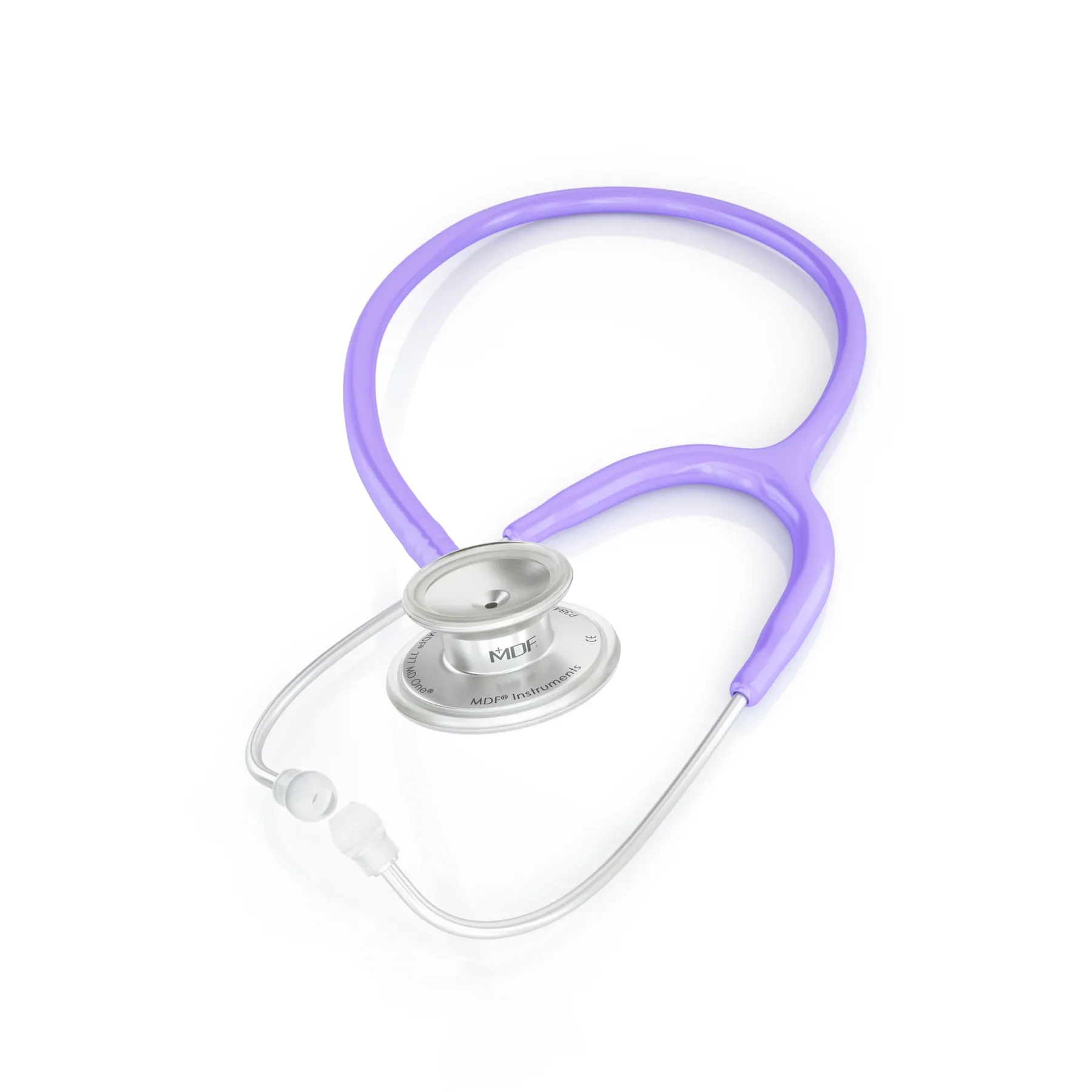 MD ONE® ADULT STETHOSCOPE - PASTEL PURPLE alternate view image 2
