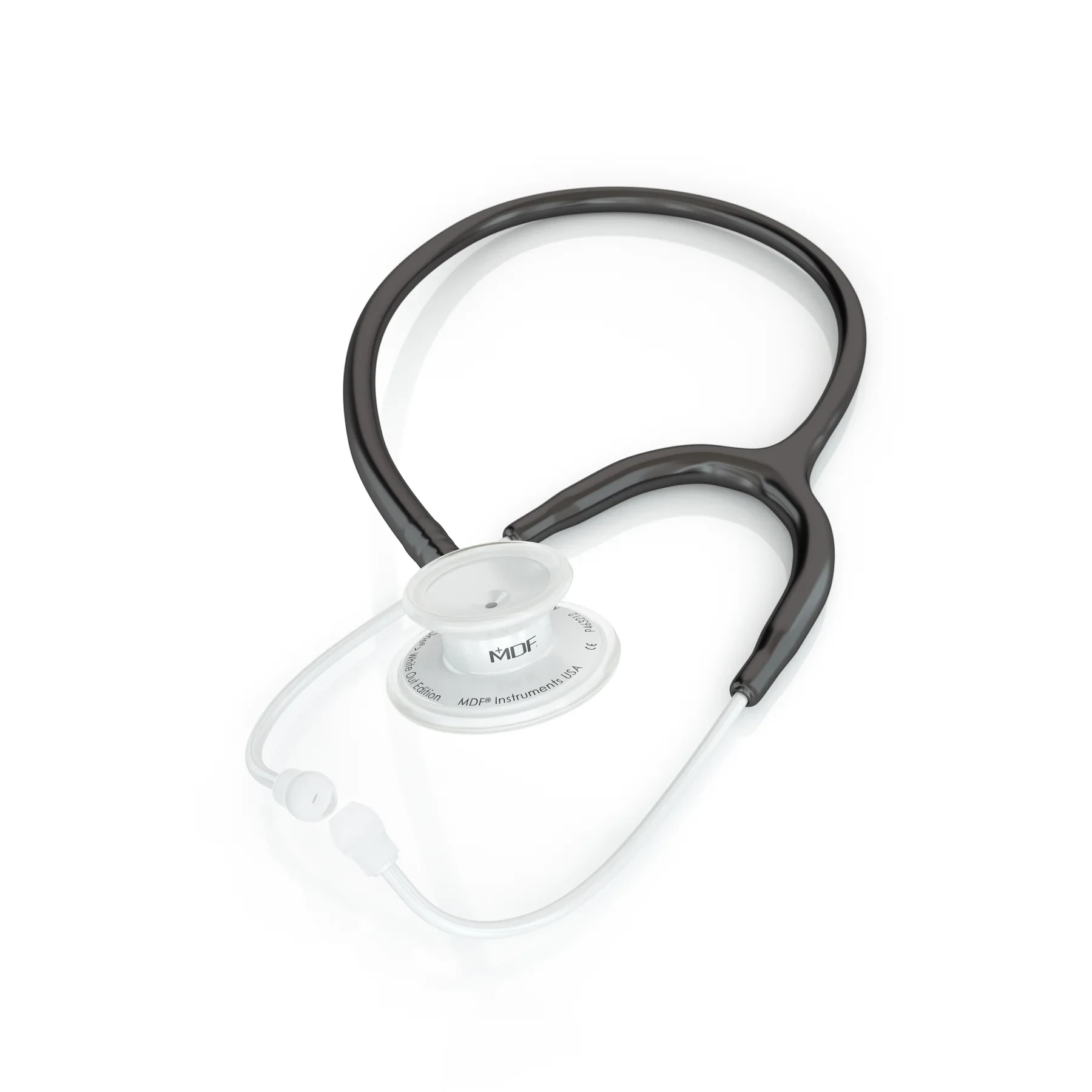 MDF® MD ONE® ADULT STETHOSCOPE - BLACK/WHITEOUT alternate view image 2
