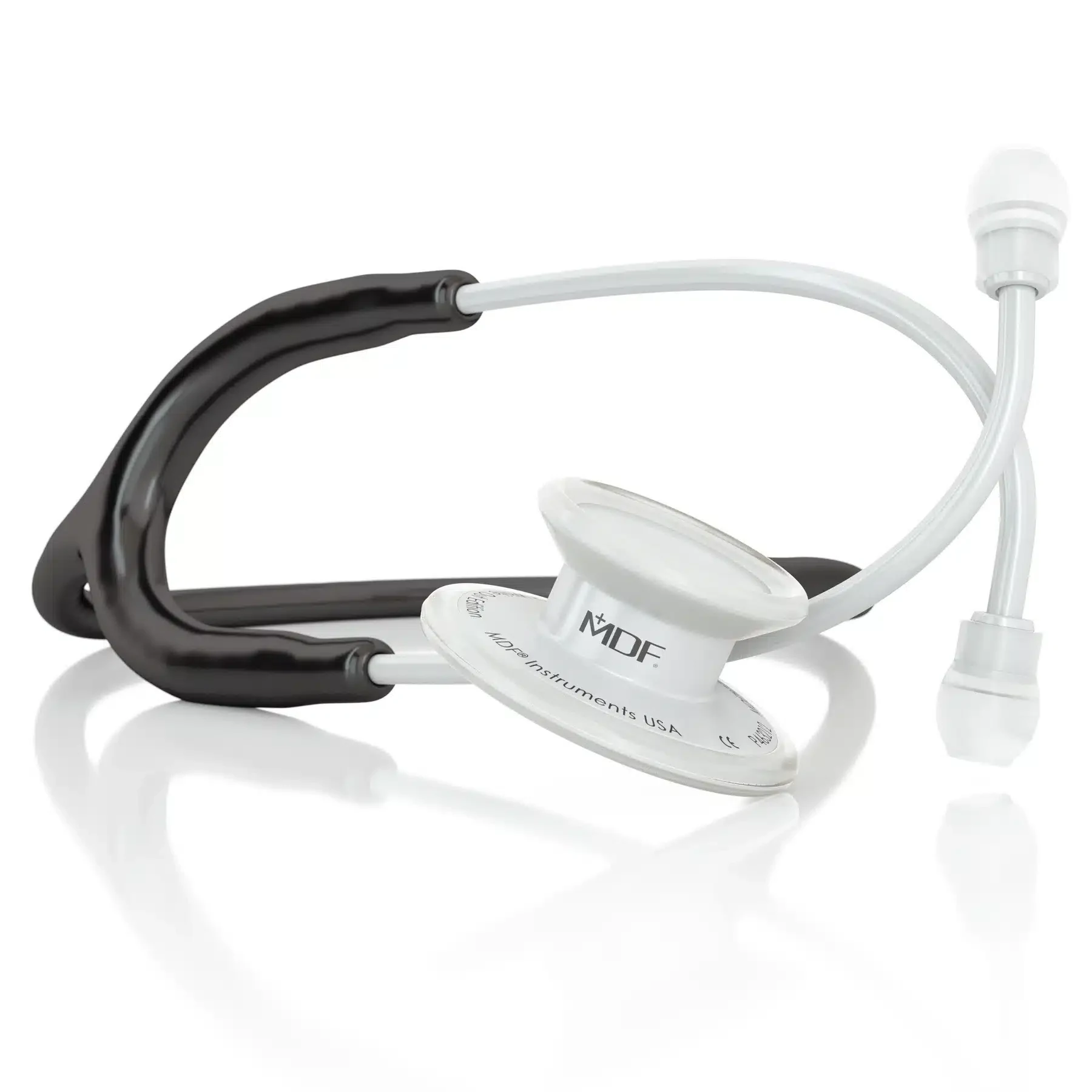 MDF® MD ONE® ADULT STETHOSCOPE - BLACK/WHITEOUT