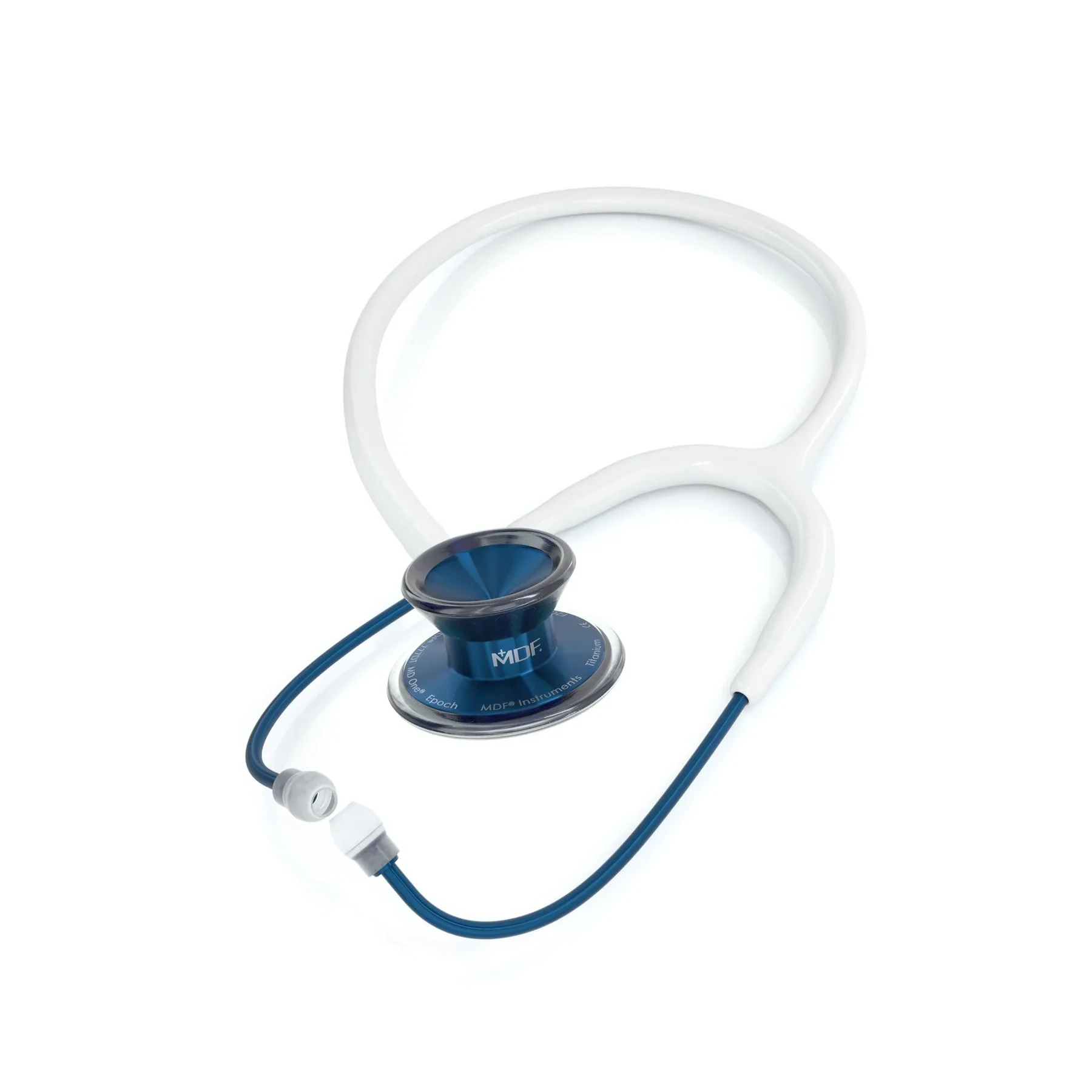 MDF® MD ONE® EPOCH® TITANIUM ADULT STETHOSCOPE - CAPRIDIUM/WHITE image 2