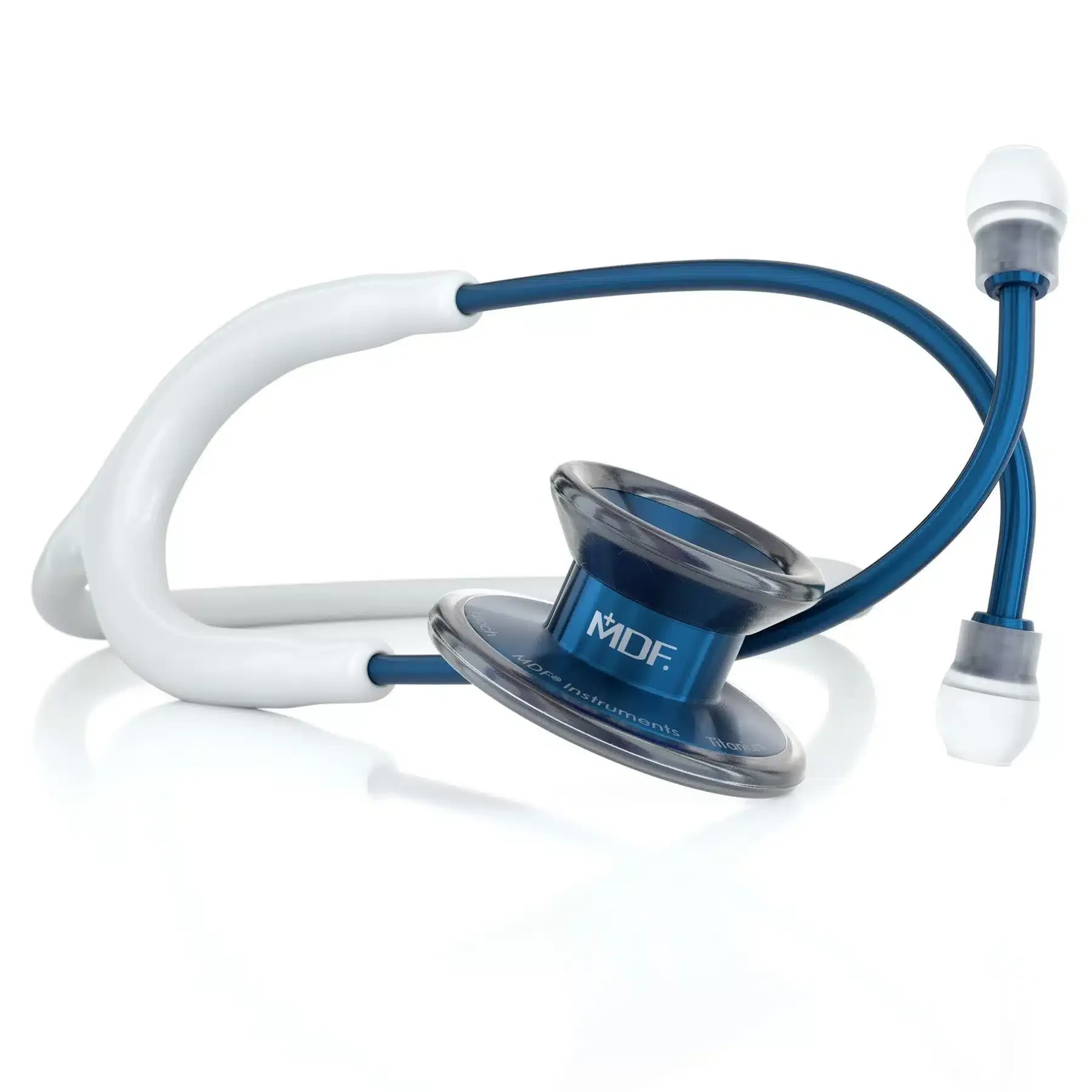 MDF® MD ONE® EPOCH® TITANIUM ADULT STETHOSCOPE - CAPRIDIUM/WHITE