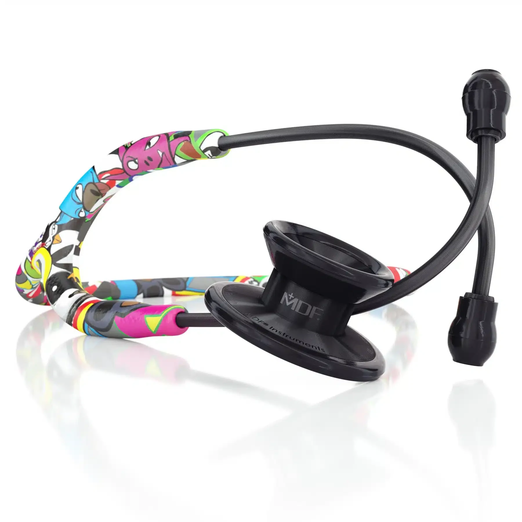 MDF® MD ONE® EPOCH® TITANIUM ADULT STETHOSCOPE - GRAFFITI / BLACKOUT