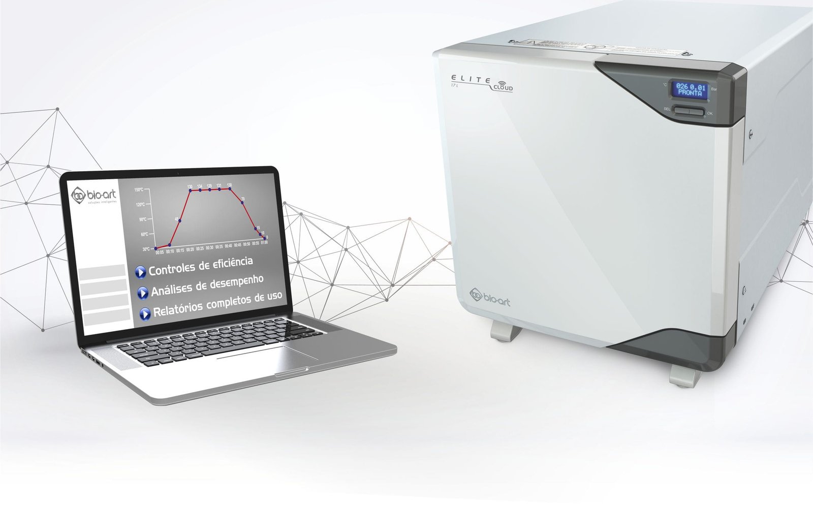 Medical autoclave Elite Cloud