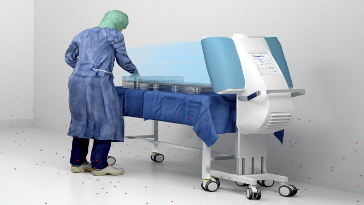 Minor surgery laminar air flow TOUL Operio image 3