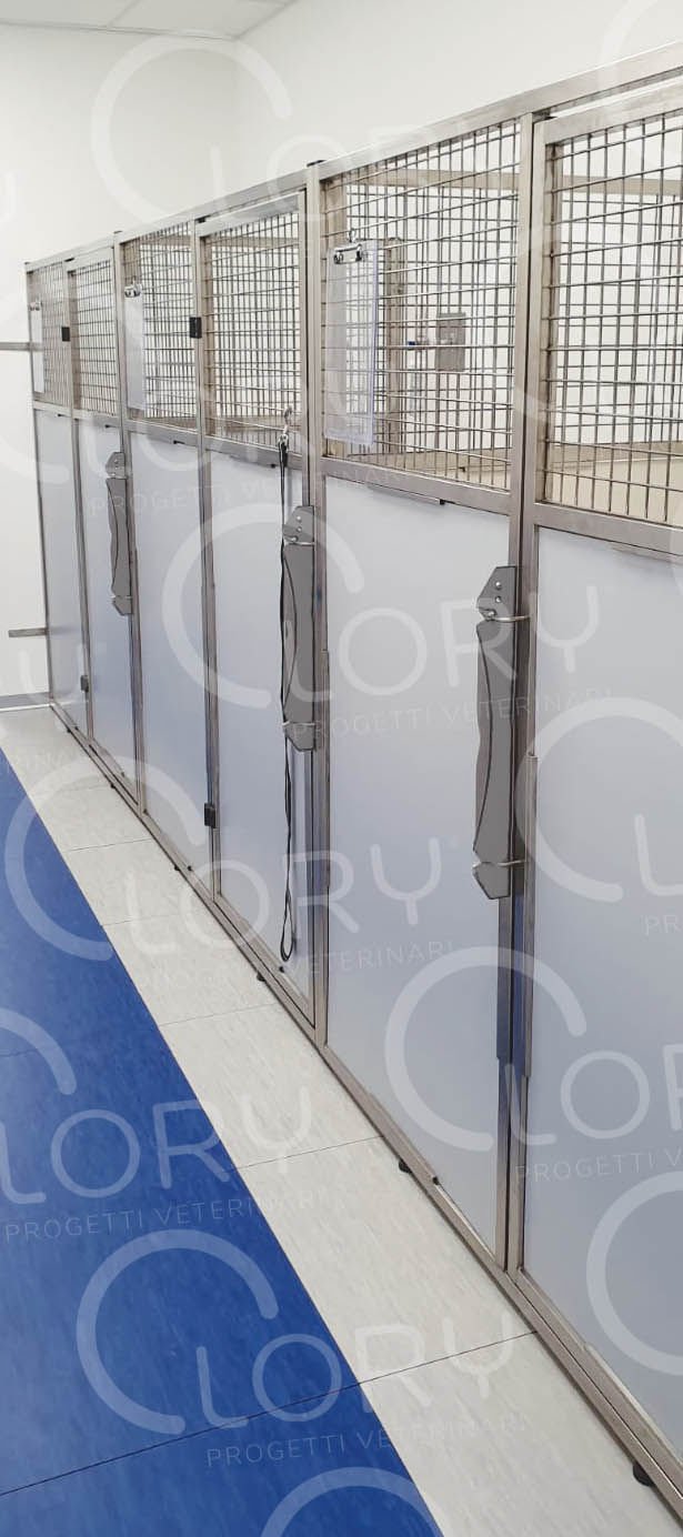Modular veterinary cage BOX001 series