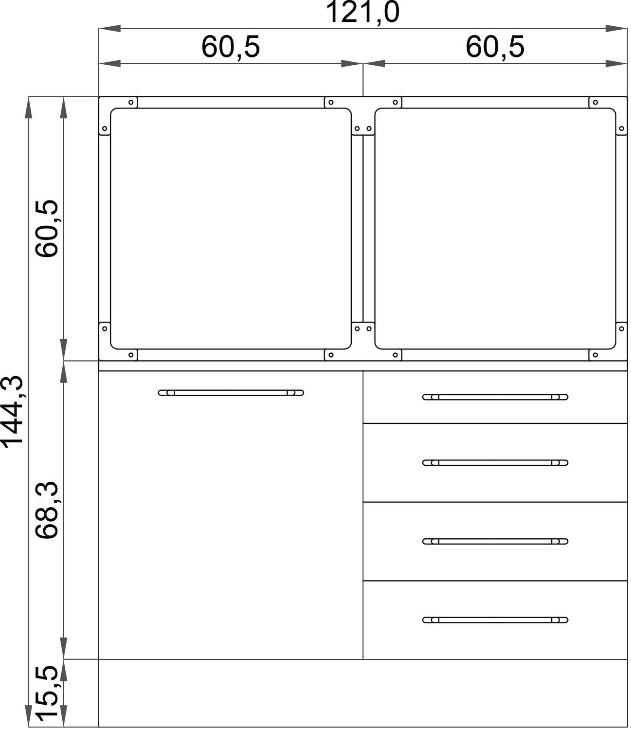 Modular veterinary cage GAPVC004 alternate view image 2