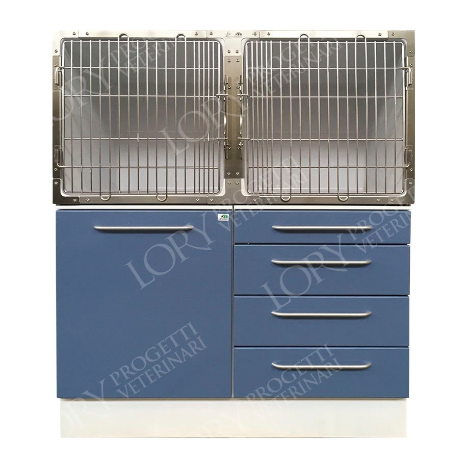 Modular veterinary cage GAPVC004
