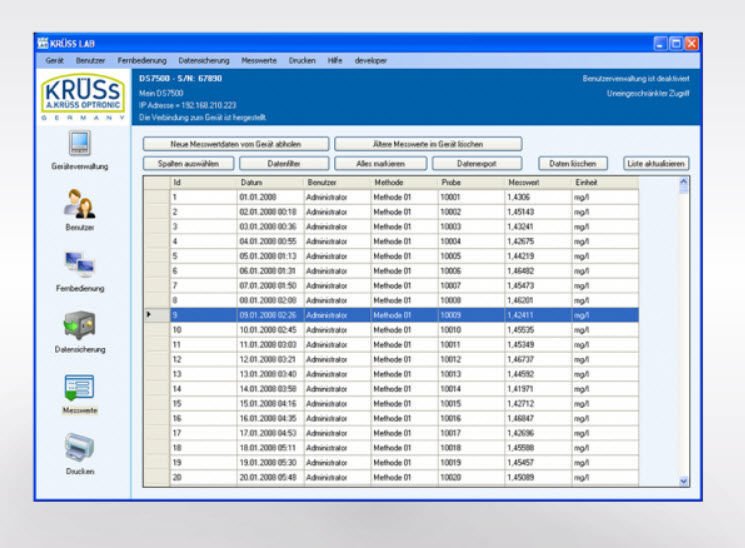 Monitoring software KrüssLab alternate view image 2