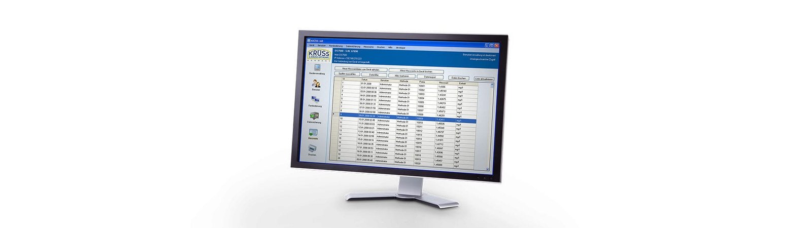 Monitoring software KrüssLab