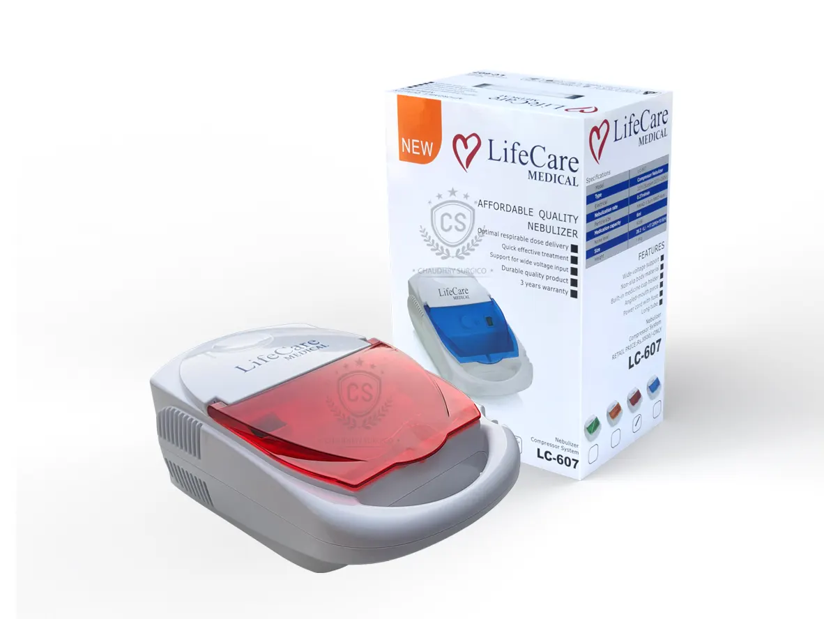 Nebulizer Machine Lifecare LC-607 Best Quality Nebulizer for Infants