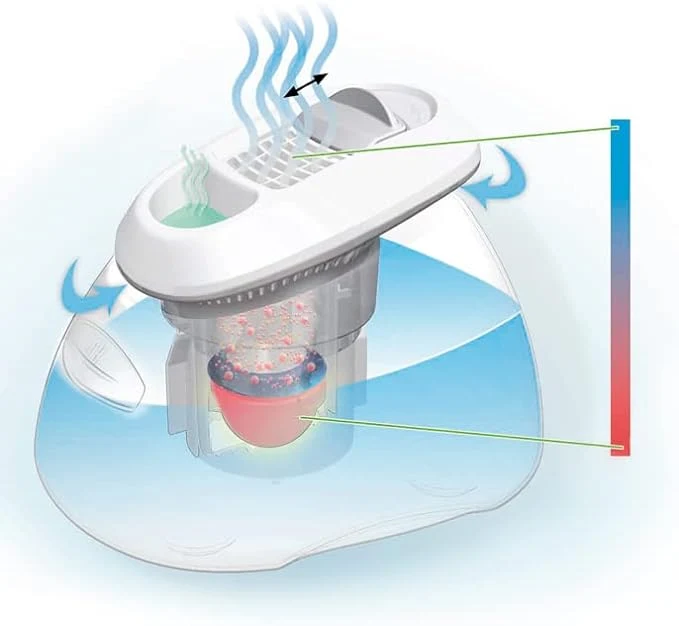 Olly Vaporizer Air Humidifier HE21E00 by Flaem Italy alternate view image 2