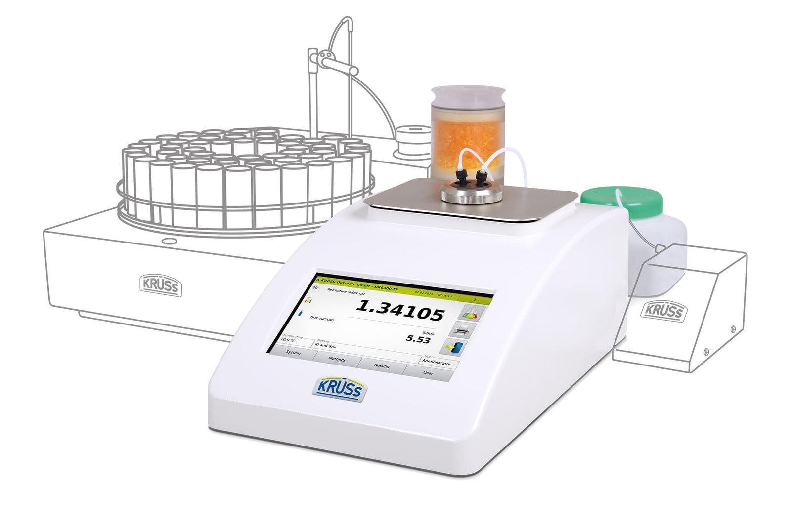 Optical refractometer DR6000-TF alternate view image 2