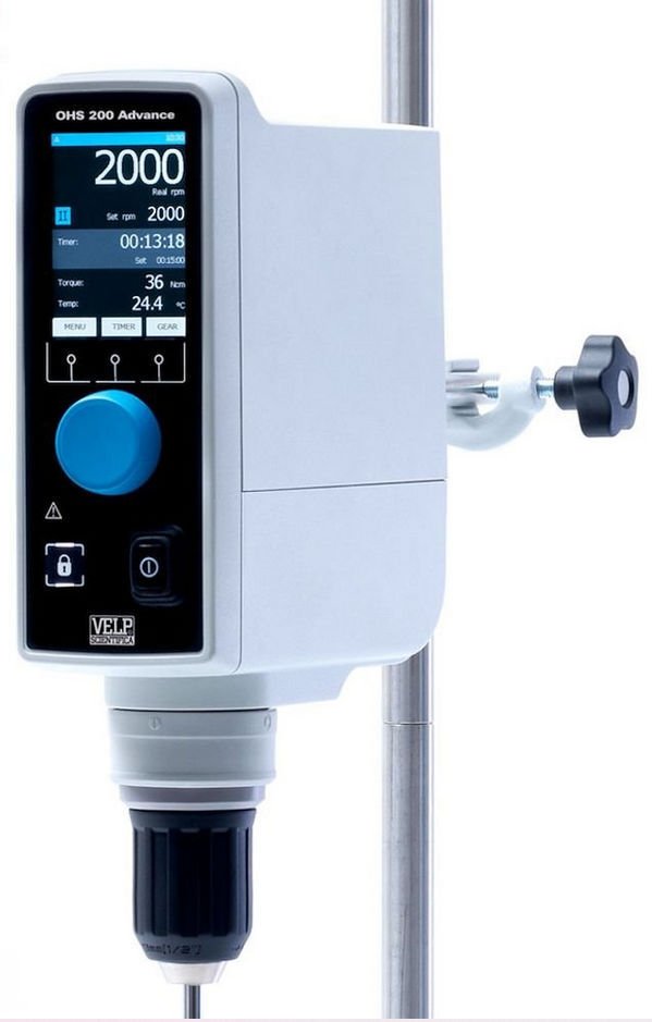 Overhead laboratory shaker OHS 200 Advance alternate view image 2