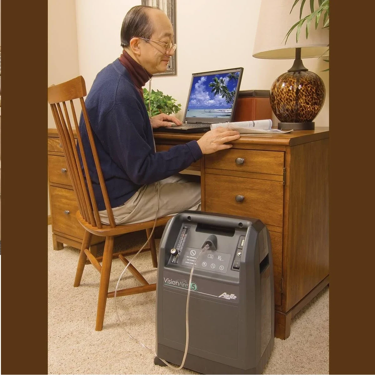 Oxygen Concentrator Airsep VisionAire 5 USA alternate view image 2
