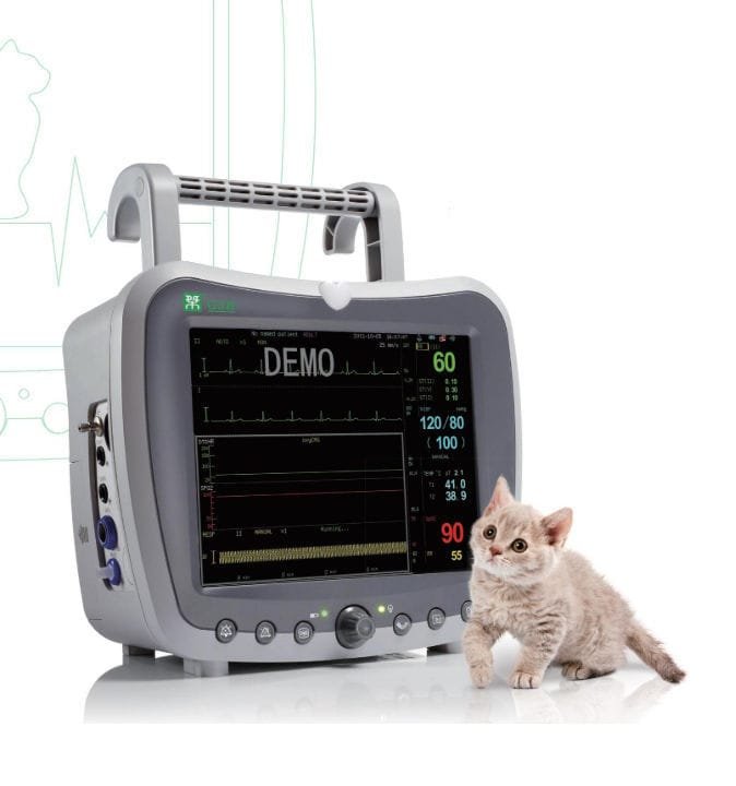 Portable multi-parameter monitor G3H-Vet