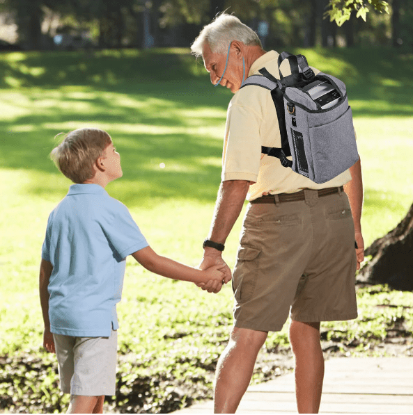 Portable Oxygen Concentrator 5L Rechargeable alternate view image 2