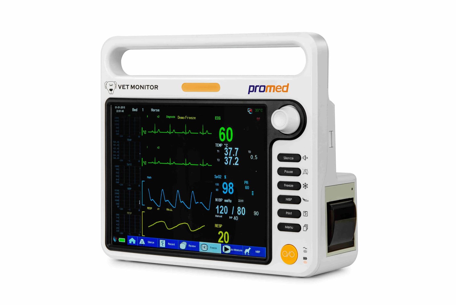 Portable patient monitor PM-12B image 2