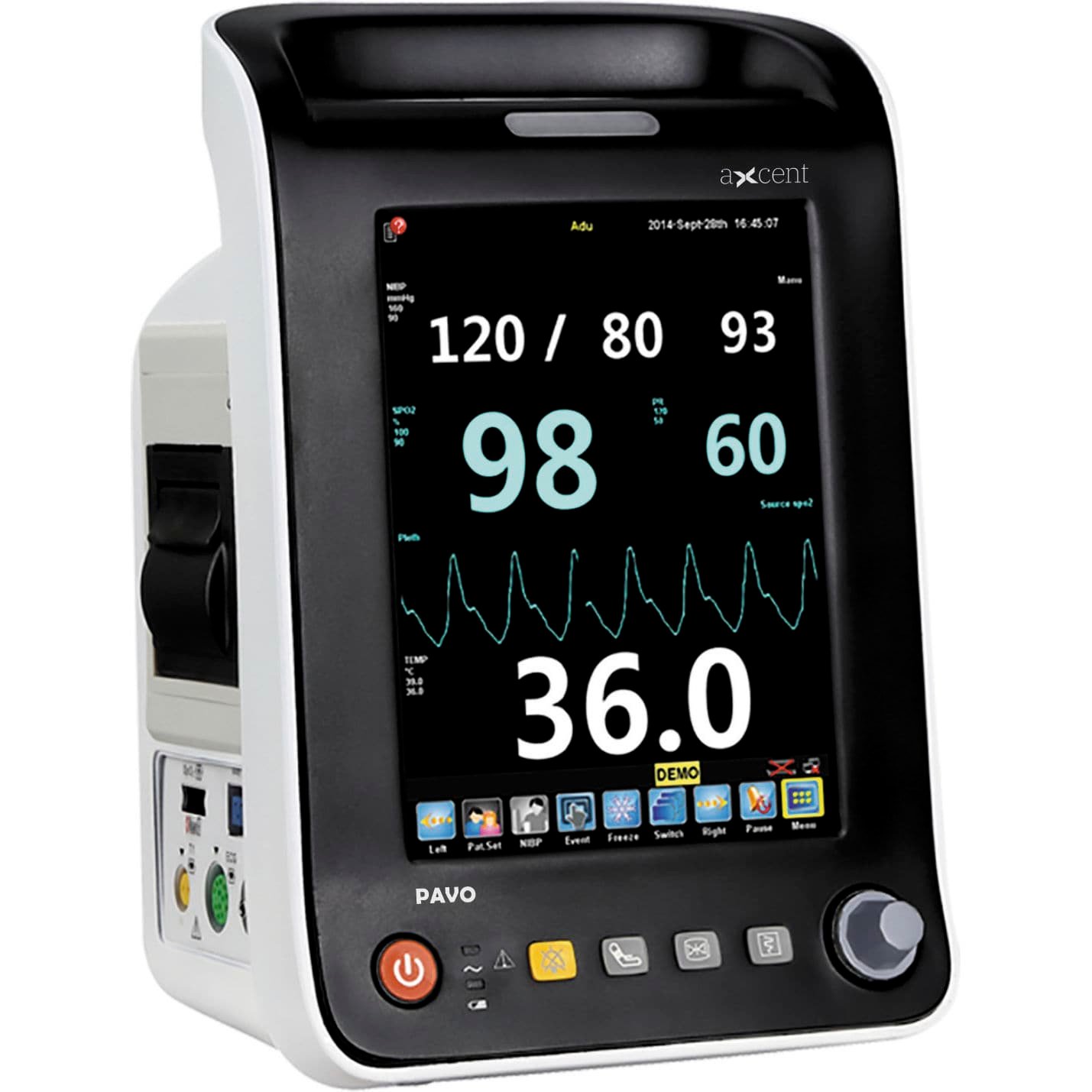 Portable vital signs monitor PAVO