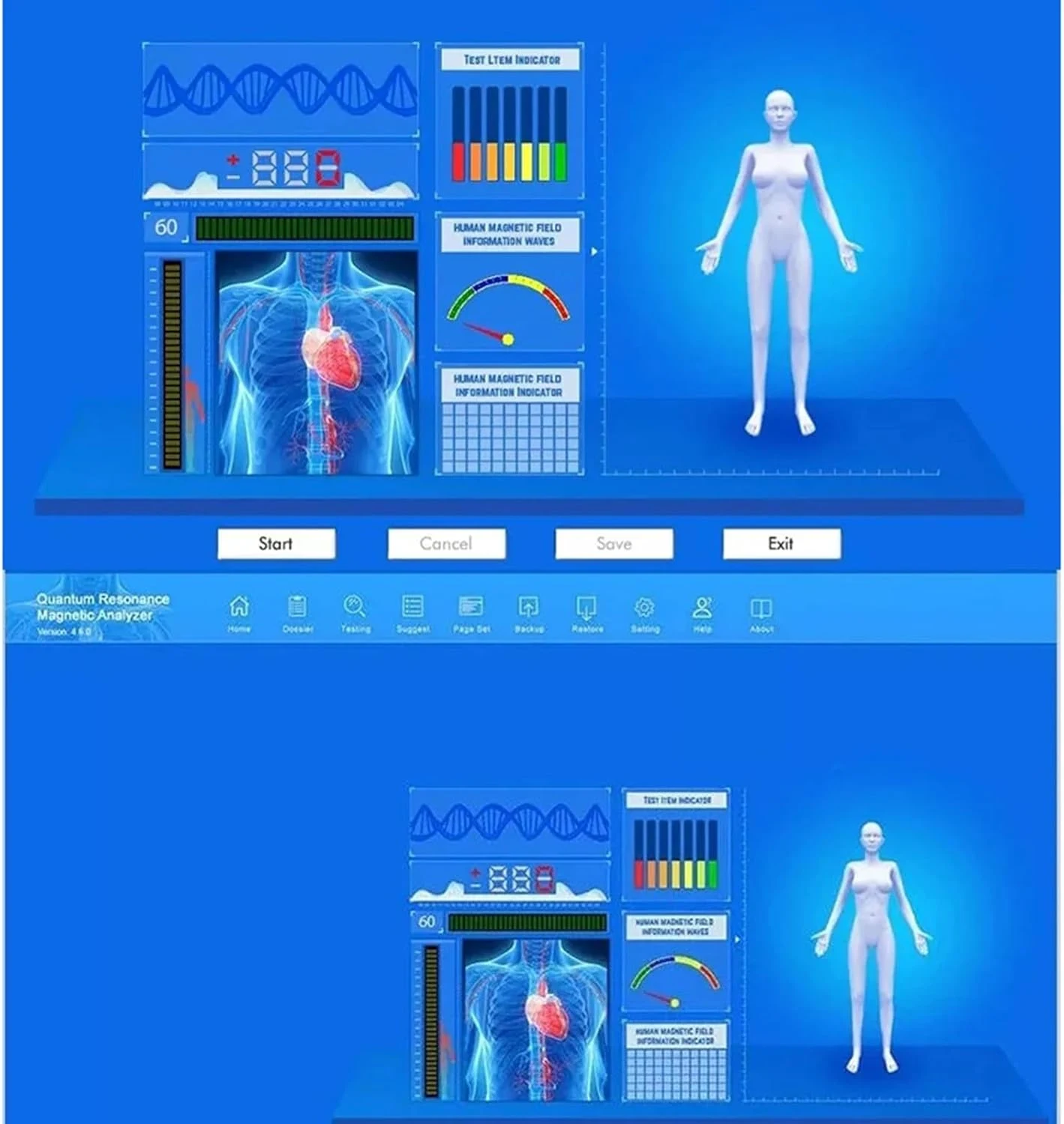 Quantum Magnetic Resonance Full Body Analyzer image 6
