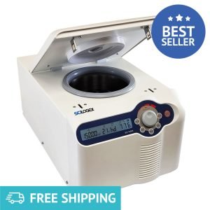Refrigerated Micro-Centrifuge with 24 place 1.5/2.0mL rotor, 100-15000rpm