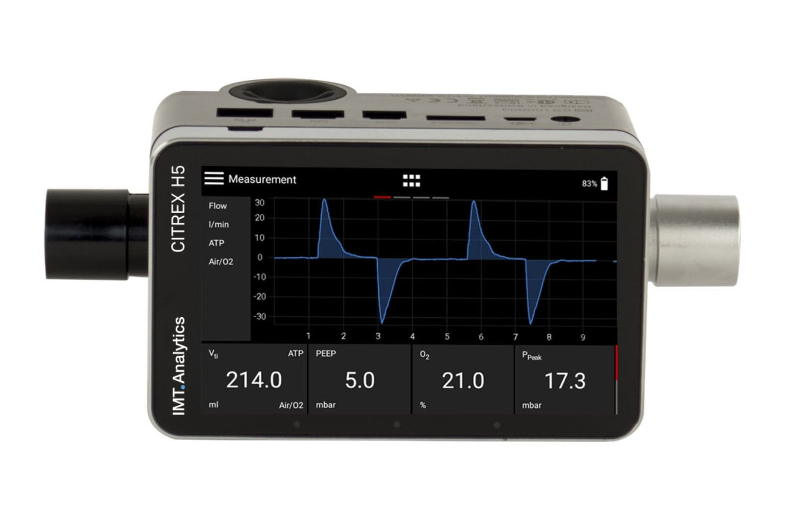 Respiratory ventilator analyzer CITREX H5 image 2